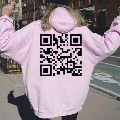 F**k You - QR Code Hoodie (Unisex) Viral fashion